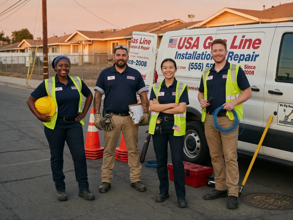 Gas Line Installation company in Blue Mound, KS